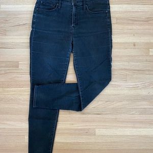 J.Crew High-rise skinny Jean 31 Faded black